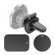 Тримач для мобільного HOCO H1 Crystal magnetic car holder(air outlet) Space Gray (6931474790170)