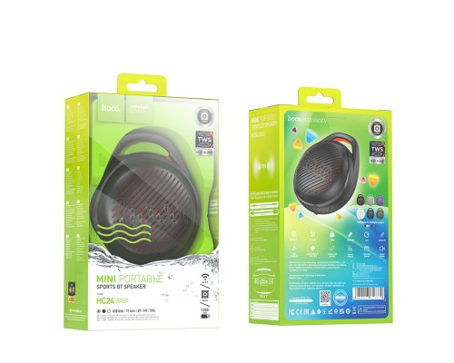 Портативна колонка HOCO HC24 Hearty sports BT speaker Black (6942007616379 ) Портативна колонка HOCO HC24 Hearty sports BT speaker Black (6942007616379 )
