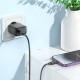 Мережевий зарядний пристрій HOCO CS22A Value single port PD30W charger set(C to iP) Black (6942007609920 ) 