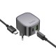 Мережевий зарядний пристрій HOCO CS32A Rise PD20W+QC3.0 charger set(Type-C to Type-C) Black (6942007617475 ) 