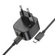 Мережевий зарядний пристрій HOCO CS32A Rise PD20W+QC3.0 charger set(Type-C to Type-C) Black (6942007617475 ) 