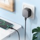Мережевий зарядний пристрій HOCO CS32A Rise PD20W+QC3.0 charger set(Type-C to Type-C) Black (6942007617475 ) 