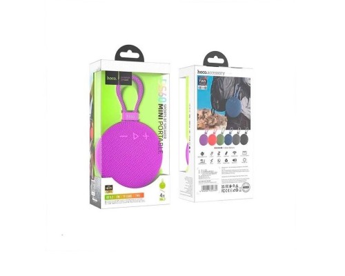 Портативна колонка HOCO BS60 Exploring sports BT speaker Purple (6942007604789) Портативна колонка HOCO BS60 Exploring sports BT speaker Purple (6942007604789)