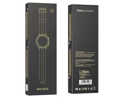 Смарт-годинник HOCO Y2 Pro Smart sports watch(Call Version) Black (6931474771063) Смарт-годинник HOCO Y2 Pro Smart sports watch(Call Version) Black (6931474771063)