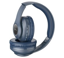 Навушники BOROFONE BO17 wireless headphones Dark Blue (BO17DU) 