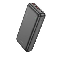 Зовнішній акумулятор BOROFONE BJ38A Power 22.5W+PD20W fully compatible power bank(20000mAh) Black (6941991105586) 