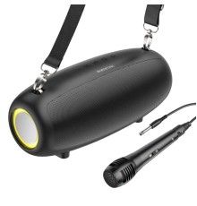 Портативна колонка BOROFONE BP13 Dazzling sports BT speaker with mic Black (6974443388428)