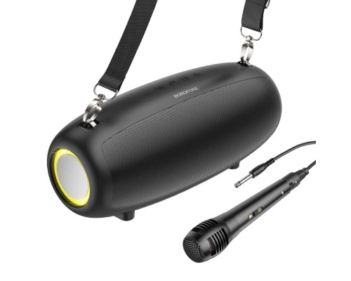 Портативна колонка BOROFONE BP13 Dazzling sports BT speaker with mic Black (6974443388428) Портативна колонка BOROFONE BP13 Dazzling sports BT speaker with mic Black (6974443388428)