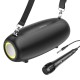 Портативна колонка BOROFONE BP13 Dazzling sports BT speaker with mic Black (6974443388428)
