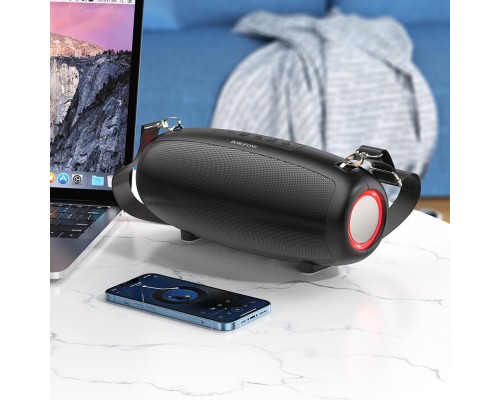 Портативна колонка BOROFONE BP13 Dazzling sports BT speaker with mic Black (6974443388428) Портативна колонка BOROFONE BP13 Dazzling sports BT speaker with mic Black (6974443388428)