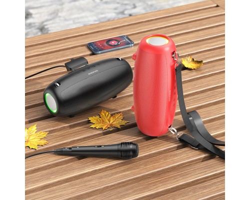 Портативна колонка BOROFONE BP13 Dazzling sports BT speaker with mic Black (6974443388428) Портативна колонка BOROFONE BP13 Dazzling sports BT speaker with mic Black (6974443388428)