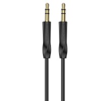 Аудiо-кабель BOROFONE BL16 Clear sound AUX audio cable Black (BL16B) 