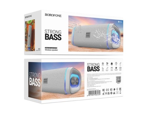 Портативна колонка BOROFONE BR32 Sound arc sports BT speaker Gray (6941991103469) Портативна колонка BOROFONE BR32 Sound arc sports BT speaker Gray (6941991103469)