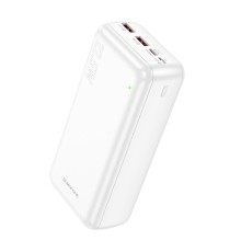 Зовнішній акумулятор BOROFONE BJ38B Power 22.5W+PD20W fully compatible power bank(30000mAh) White (6941991105616)