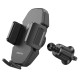 Автотримач для телефона з БЗП BOROFONE BH213 Adelante wireless fast charging car holder(air outlet) Black (6941991109775)