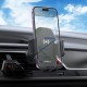 Автотримач для телефона з БЗП BOROFONE BH213 Adelante wireless fast charging car holder(air outlet) Black (6941991109775)