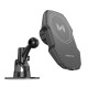 Автотримач для телефона з БЗП BOROFONE BH216 Adelante magnetic wireless fast charging car holder(center console) Black (6941991109805)