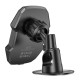 Автотримач для телефона з БЗП BOROFONE BH216 Adelante magnetic wireless fast charging car holder(center console) Black (6941991109805)