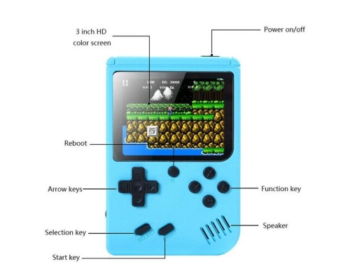 Портативна ігрова консоль GameX MKL800 Blue (MKL800Blue) Портативна ігрова консоль GameX MKL800 Blue (MKL800Blue)
