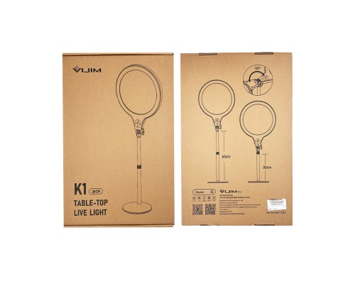 Відеосвітло Ulanzi Vijim Desktop Live Light (UV-2324 K1) (UV-2324) 