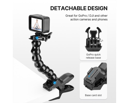 Тримач для телефону U-select Clamp Phone Mount with Adjustable Gooseneck (UV-2997 MP-4) (UV-2997) 