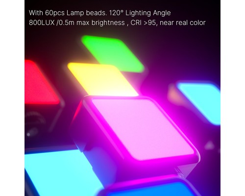 Відеосвітло Ulanzi Vijim RGB Light Black (UV-2287 VL49 RGB) (UV-2287) Відеосвітло Ulanzi Vijim RGB Light Black (UV-2287 VL49 RGB) (UV-2287)