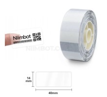 Етикетки NIIMBOT TT14*40-160 Transparent For D11/D110/D101/H1S (A2G88588302) (A2G88588302) 