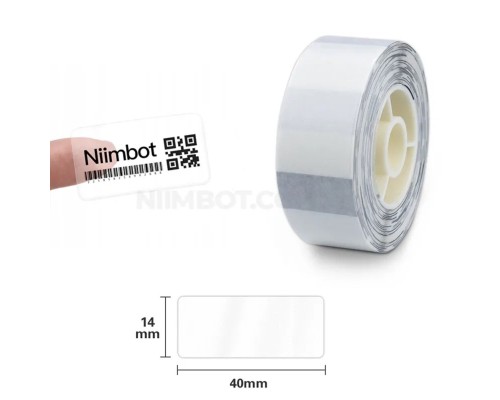 Етикетки NIIMBOT TT14*40-160 Transparent For D11/D110/D101/H1S (A2G88588302) (A2G88588302) Етикетки NIIMBOT TT14*40-160 Transparent For D11/D110/D101/H1S (A2G88588302) (A2G88588302)