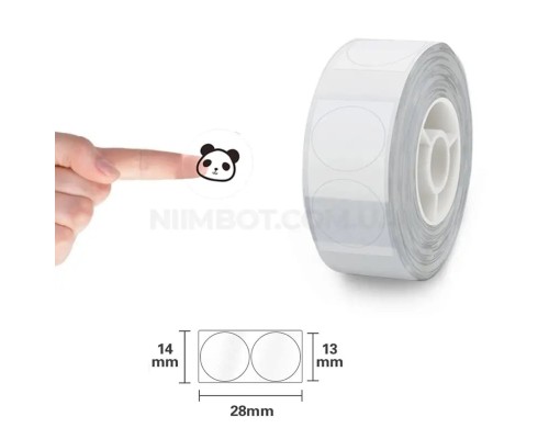 Етикетки NIIMBOT TT14*28-220 Round Transparent For D11/D110/D101/H1S (A2G88778901) (A2G88778901) Етикетки NIIMBOT TT14*28-220 Round Transparent For D11/D110/D101/H1S (A2G88778901) (A2G88778901)