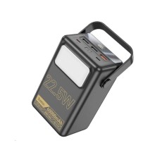 Зовнішній акумулятор HOCO J110 Powerful 22.5W fully compatible power bank(60000mAh) Black (6931474795199)
