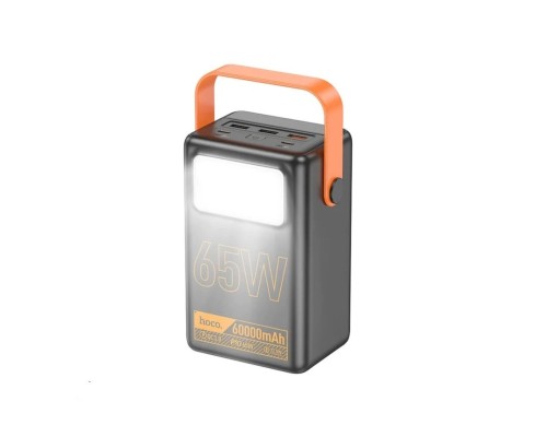 Зовнішній акумулятор HOCO J110A Powerful PD65W power bank(60000mAh) Black (6931474795205) Зовнішній акумулятор HOCO J110A Powerful PD65W power bank(60000mAh) Black (6931474795205)
