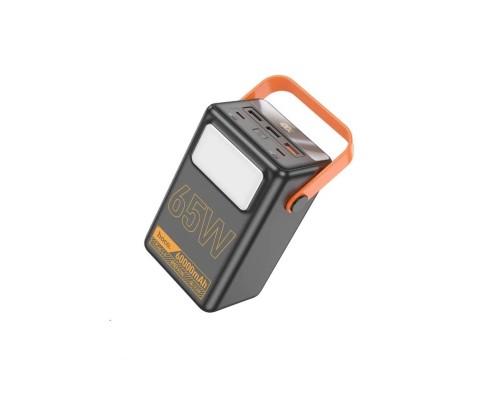 Зовнішній акумулятор HOCO J110A Powerful PD65W power bank(60000mAh) Black (6931474795205) Зовнішній акумулятор HOCO J110A Powerful PD65W power bank(60000mAh) Black (6931474795205)