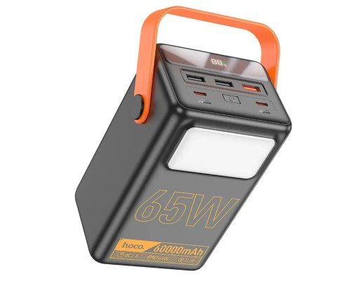 Зовнішній акумулятор HOCO J110A Powerful PD65W power bank(60000mAh) Black (6931474795205) Зовнішній акумулятор HOCO J110A Powerful PD65W power bank(60000mAh) Black (6931474795205)