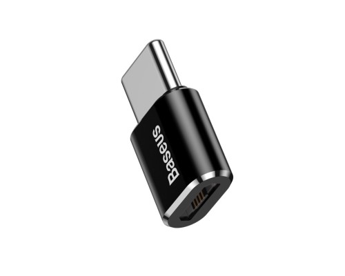 Адаптер Baseus Micro Female To Type-C Male Adapter Converter Black (CAMOTG-01) 