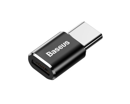 Адаптер Baseus Micro Female To Type-C Male Adapter Converter Black (CAMOTG-01) 