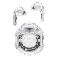 Бездротові навушники ACEFAST T8 Crystal color (2) bluetooth earbuds White Moon (6974316282228)