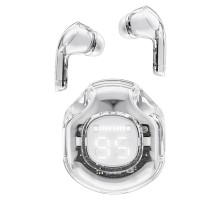 Бездротові навушники ACEFAST T8 Crystal color (2) bluetooth earbuds White Moon (AFT8WM) 