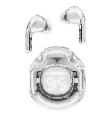 Бездротові навушники ACEFAST T8 Crystal color (2) bluetooth earbuds White Moon (AFT8WM) 