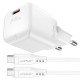 Мережевий зарядний пристрій ACEFAST A77 mini PD30W GaN single USB-C charger set (C3-03) White (6974316282853) 