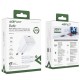 Мережевий зарядний пристрій ACEFAST A77 mini PD30W GaN single USB-C charger set (C3-03) White (6974316282853) 