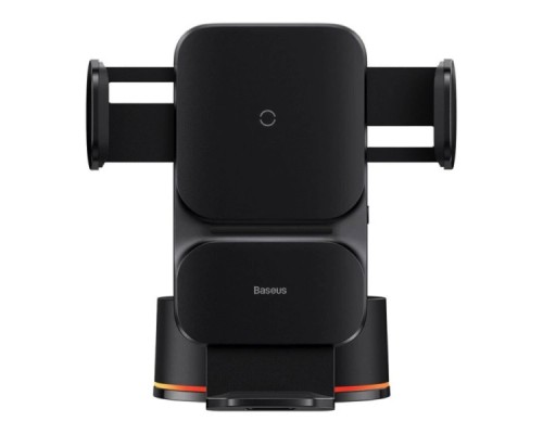 Тримач для мобiльного з БЗП Baseus Wisdom Auto Alignment Car Mount Wireless Charger(QI 15W(Suction base)Black (CGZX000101) Тримач для мобiльного з БЗП Baseus Wisdom Auto Alignment Car Mount Wireless Charger(QI 15W(Suction base)Black (CGZX000101)