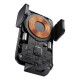 Тримач для мобiльного з БЗП Baseus Wisdom Auto Alignment Car Mount Wireless Charger(QI 15W(Suction base)Black (CGZX000101)