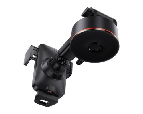 Тримач для мобiльного з БЗП Baseus Wisdom Auto Alignment Car Mount Wireless Charger(QI 15W(Suction base)Black (CGZX000101) Тримач для мобiльного з БЗП Baseus Wisdom Auto Alignment Car Mount Wireless Charger(QI 15W(Suction base)Black (CGZX000101)
