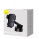 Тримач для мобiльного з БЗП Baseus Wisdom Auto Alignment Car Mount Wireless Charger(QI 15W(Suction base)Black (CGZX000101)