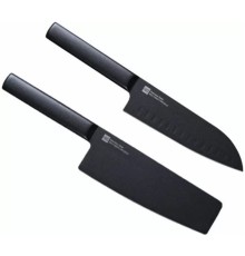 Набір ножів з 2 предметів Xiaomi HuoHou Heat Knife Set Black 2 pcs (HU0015)