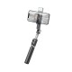 Селфі-монопод HOCO K16 aluminum alloy fill light live broadcast holder Black (6931474748812) 