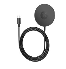 Бездротовий зарядний пристрій HOCO CW50 Fast 3-in-1 magnetic wireless fast charger Black (6942007605625)