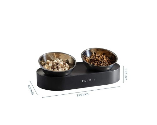 Годівниця PETKIT Fresh Nano Metal 15° Adjustable Cat Feeding Bowl (P5201) (P5201) Годівниця PETKIT Fresh Nano Metal 15° Adjustable Cat Feeding Bowl (P5201) (P5201)