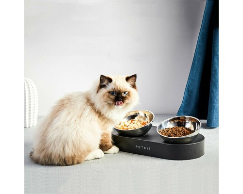 Годівниця PETKIT Fresh Nano Metal 15° Adjustable Cat Feeding Bowl (P5201) (P5201) Годівниця PETKIT Fresh Nano Metal 15° Adjustable Cat Feeding Bowl (P5201) (P5201)