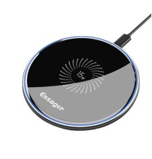 Бездротовий зарядний пристрій Essager Chengfeng magnetic wireless charger15W  black (EWXCX-CF01-Z) (EWXCX-CF01-Z)